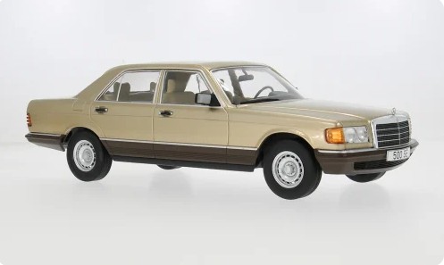 Mercedes-Benz S-Klasse (W126) 1979 Beige - 1:18